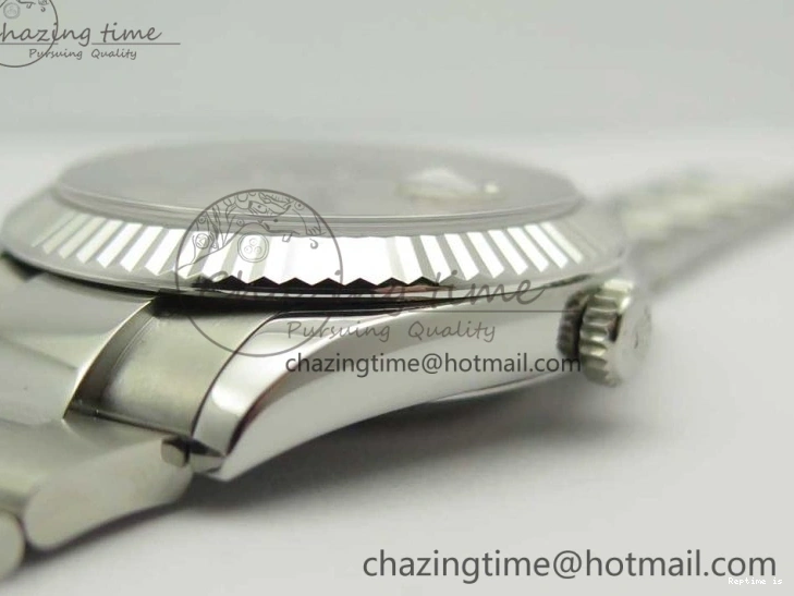 1229 DateJust II 126334 41mm SS BP Maker 1:1 Best Edition Silver Dial Fluted Bezel on Oyster Bracelet SunProtective 3326